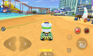 跑跑卡丁车手游海边宝藏位置介绍