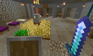 我的世界给村民投食方法