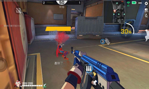 王牌战士爆风压枪攻略