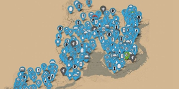 荒野大镖客2收藏家地图分享
