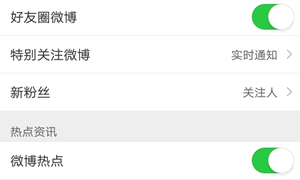微博热点开通接收方法
