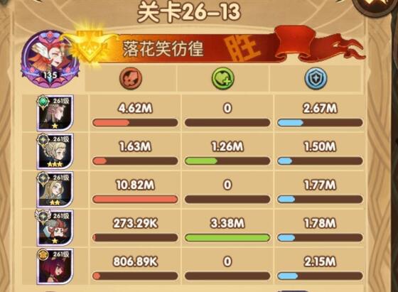 剑与远征26-13关卡攻略