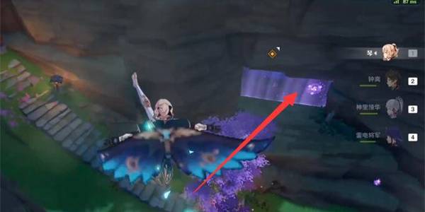 原神鸣神大社下方洞窟进入方式