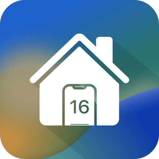 小房子启动器仿iOS16手机版