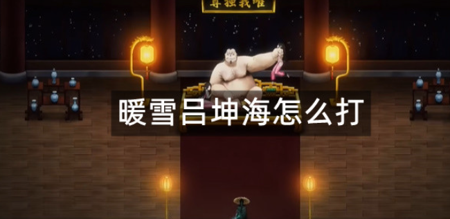 暖雪吕坤海怎么打