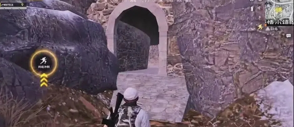 和平精英雪地防空洞在哪