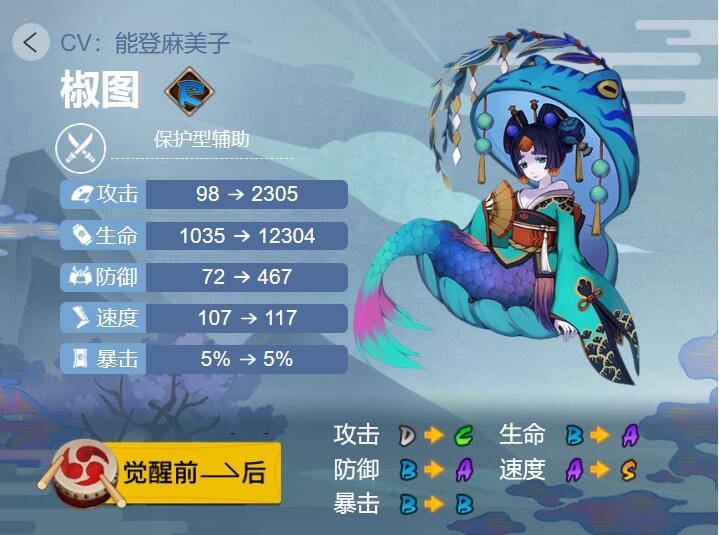 阴阳师椒图带什么御魂