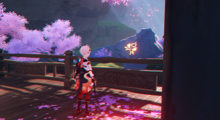 调查走廊深处的庭院怎么过