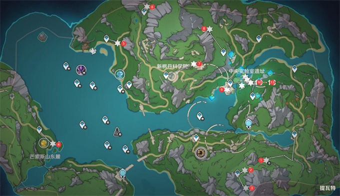 原神枫丹科学院限时挑战位置攻略