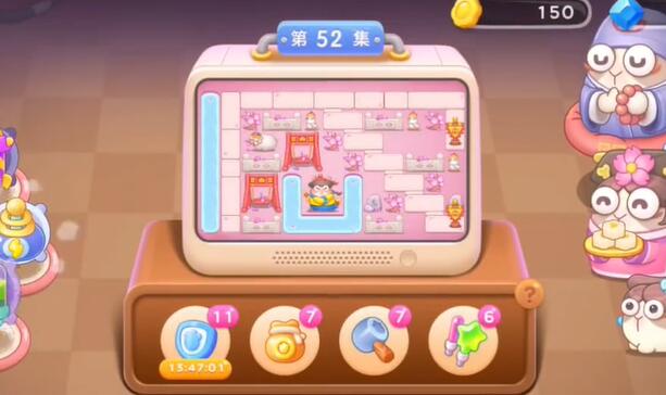 保卫萝卜4秋妃传第52关攻略