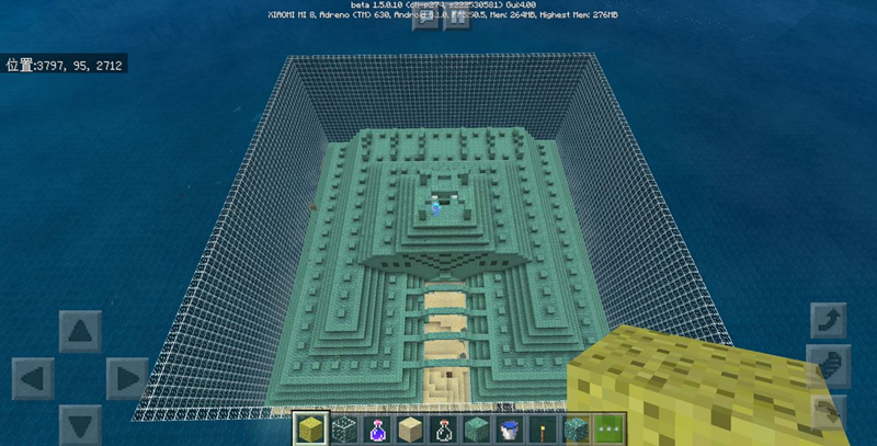 我的世界海底神殿展示 海底神殿全貌一览 Cc手游网
