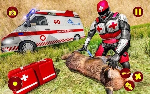 医生机器人动物救援