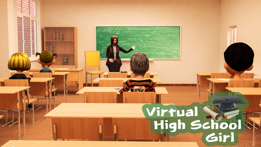 虚拟高中女生3D