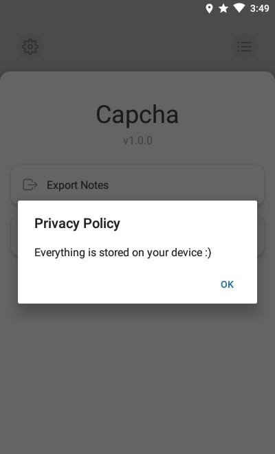 Capcha笔记便签app